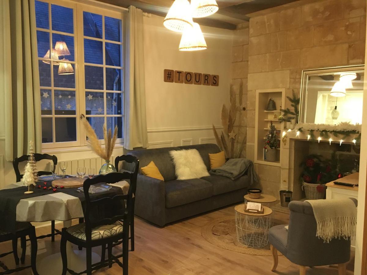 Vieux Tours, Charmant T2 40M2, 4 Pers, Lumineux Buitenkant foto
